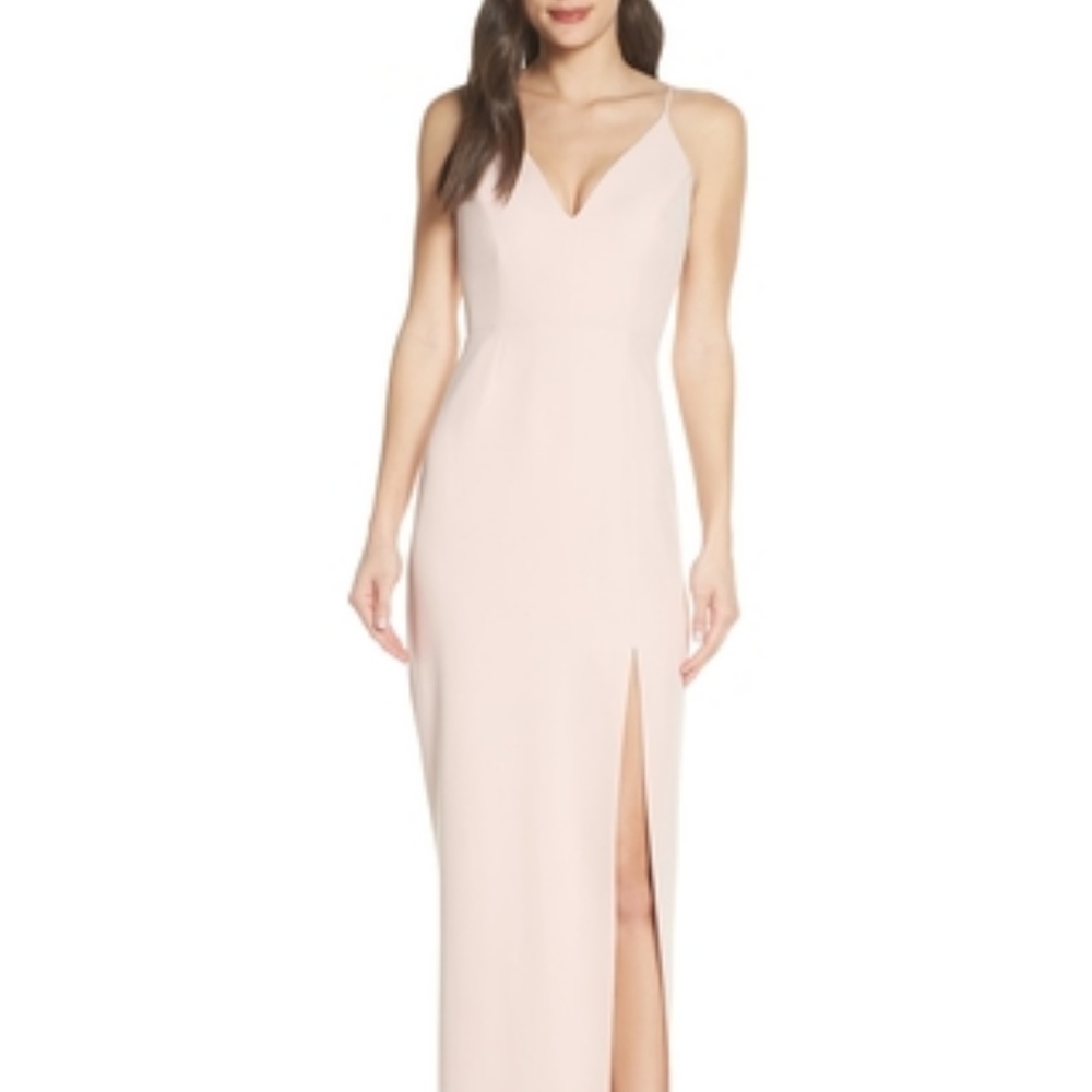 Ballet Pink Evening Gown